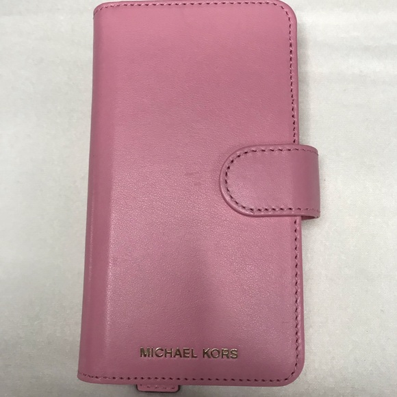 Michael Kors Pink Wallet case iPhone X - Picture 3 of 6